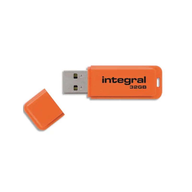 INTEGRAL Clé USB 3.0 Neon 32Go Orange