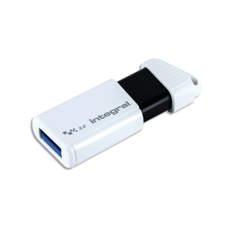 INTEGRAL Clé USB 3.0 64Go Turbo Blanche