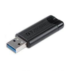 VERBATIM Clé USB 3.0 PINSTRIPE Noire 64Go