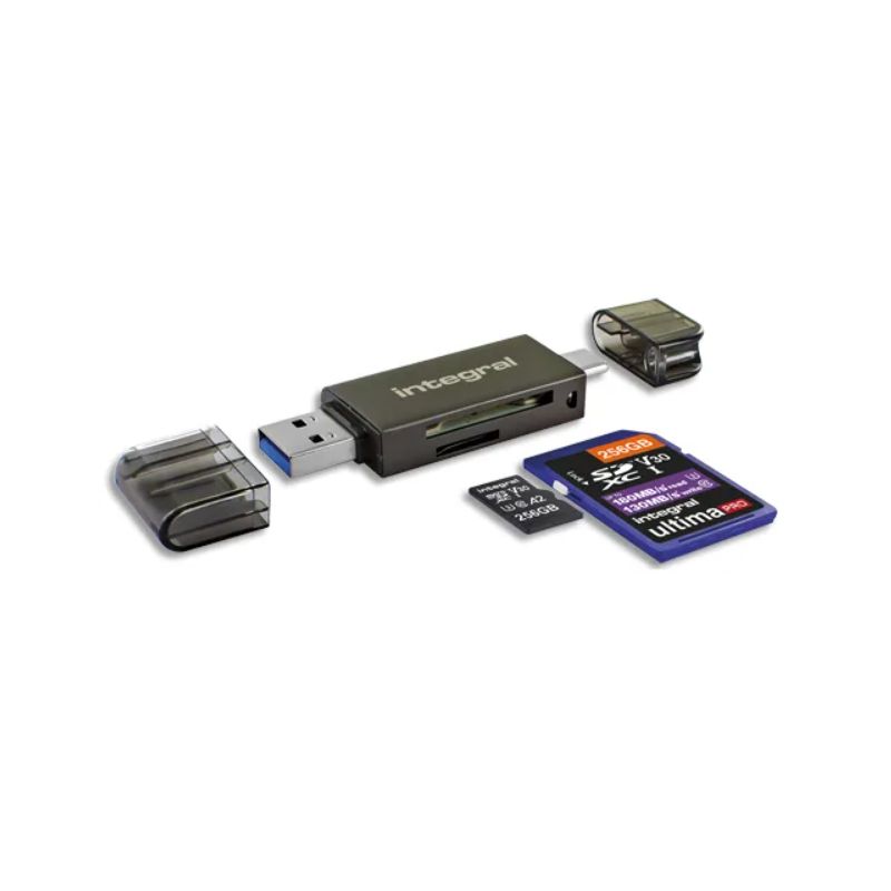 INTEGRAL Lecteur de carte USB 3.0