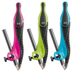 MAPED Compas d'apprentissage KID'Z bague coloris assortis