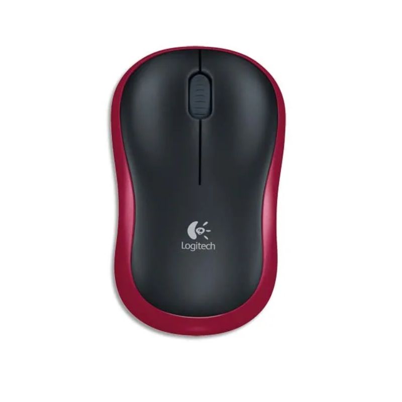 LOGITECH Souris sans fil M185 Rouge