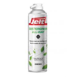 JELT Aérosol dépoussiérant DUSTERGREEN toutes positions gaz1234ze HFO sans HFC 650ml