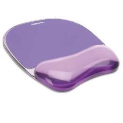 FELLOWES Tapis souris repose-poignet gel crystal