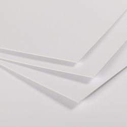 CLAIREFONTAINE Cartons blancs et bristol carton contrecollé 1 face 50x65 cm médium 600g