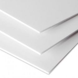Canson C205154203 - Feuille Carton Plume® 50x65 10mm, blanc