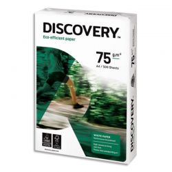 DISCOVERY Ramette 500 feuilles papier Blanc A4 75G