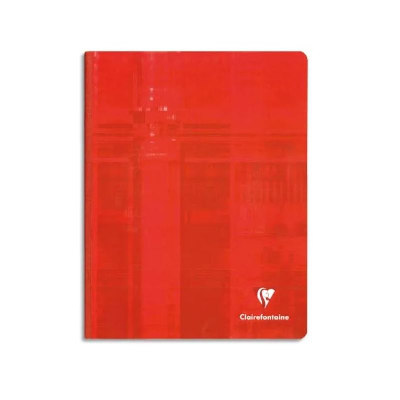 CLAIREFONTAINE Cahier reliure brochure 17x22 cm 192 pages