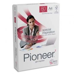 PIONEER Ramette de 500 feuilles extra blancheA4 80g