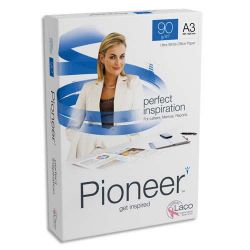 PIONEER Ramette de 500 feuilles extra blancheA3 90g