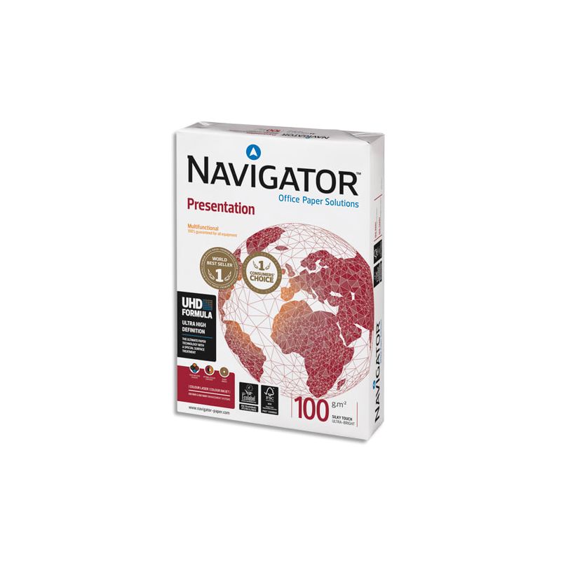 NAVIGATOR Ramette 500 feuilles papier extra Blanc A4 100g