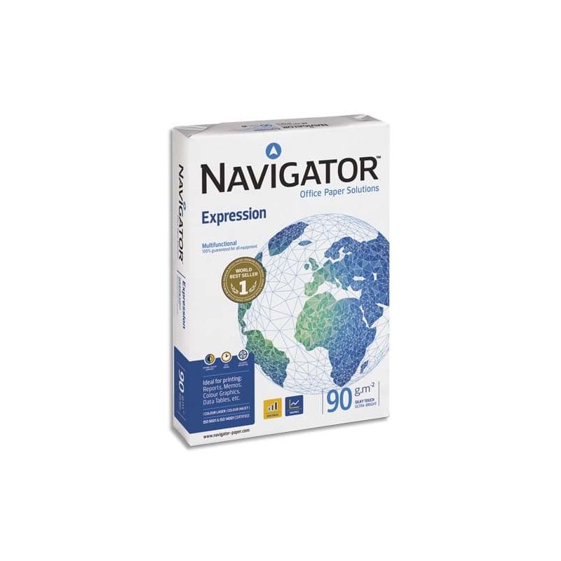 NAVIGATOR Ramette 500 feuilles papier extra Blanc A3 90g