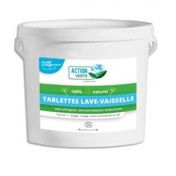 ACTION VERTE Seau 160 tablettes hydrosolubles lave-vaisselle