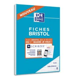 OXFORD Bloc de 30 feuilles BRISTOL