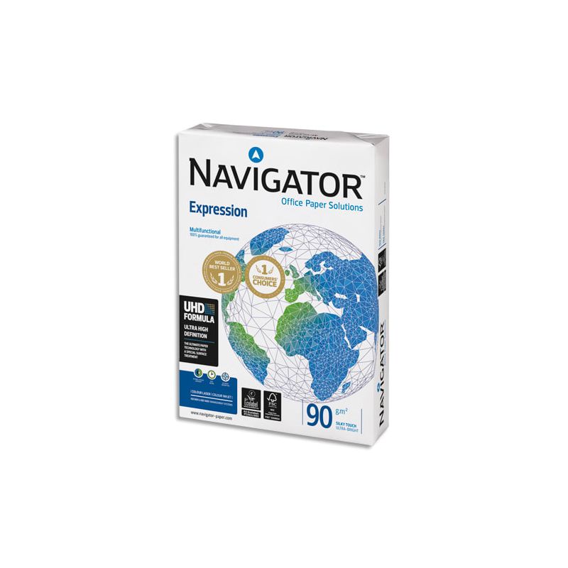 NAVIGATOR Ramette 500 feuilles papier extra Blanc A4 90g