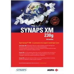 SYNAPS Boîte de 50 feuilles papier plastifié A4 230g