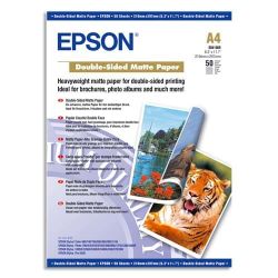 EPSON Boîte de 50 papiers photo mat recto/verso 178g A4