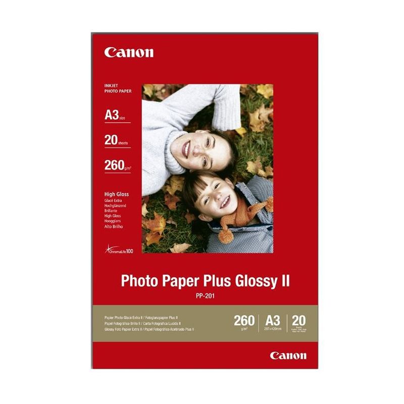 CANON 20 papiers photo glacé A3 260g