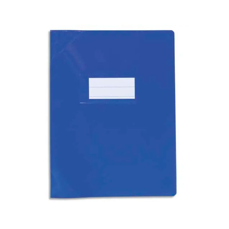 OXFORD Protège-cahier 17x22cm Strong Line opaque Bleu
