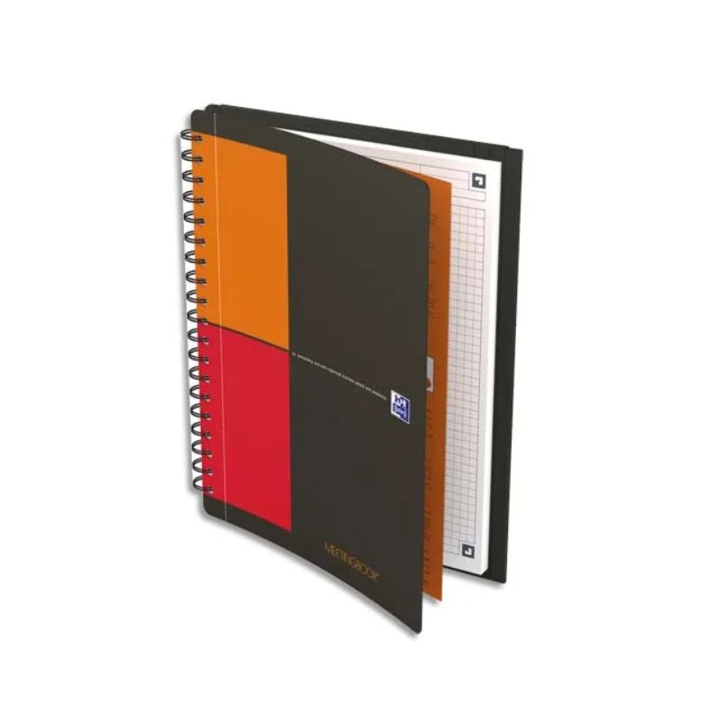 OXFORD Cahier MEETINGBOOK I-CONNECT spirale 160 pages