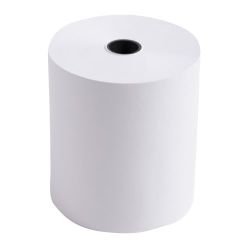 EXACOMPTA Bobine caisse standard 76 x 70 x 12 mm 44 mètres papier 1 pli offset extra-Blanc 60g