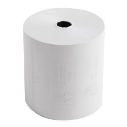 EXACOMPTA Bobine caisse standard 80x80x12mm 76 mètres papier thermique 1 pli 55g