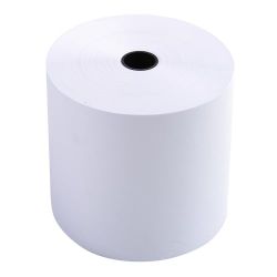 EXACOMPTA Bobine caisse standard 76 x 80 x 12 mm 44 mètres papier 1 pli offset extra-Blanc 60g