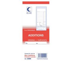 ELVE Bloc addition 50 feuillets