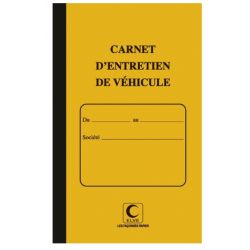 ELVE carnet entretien du véhicule