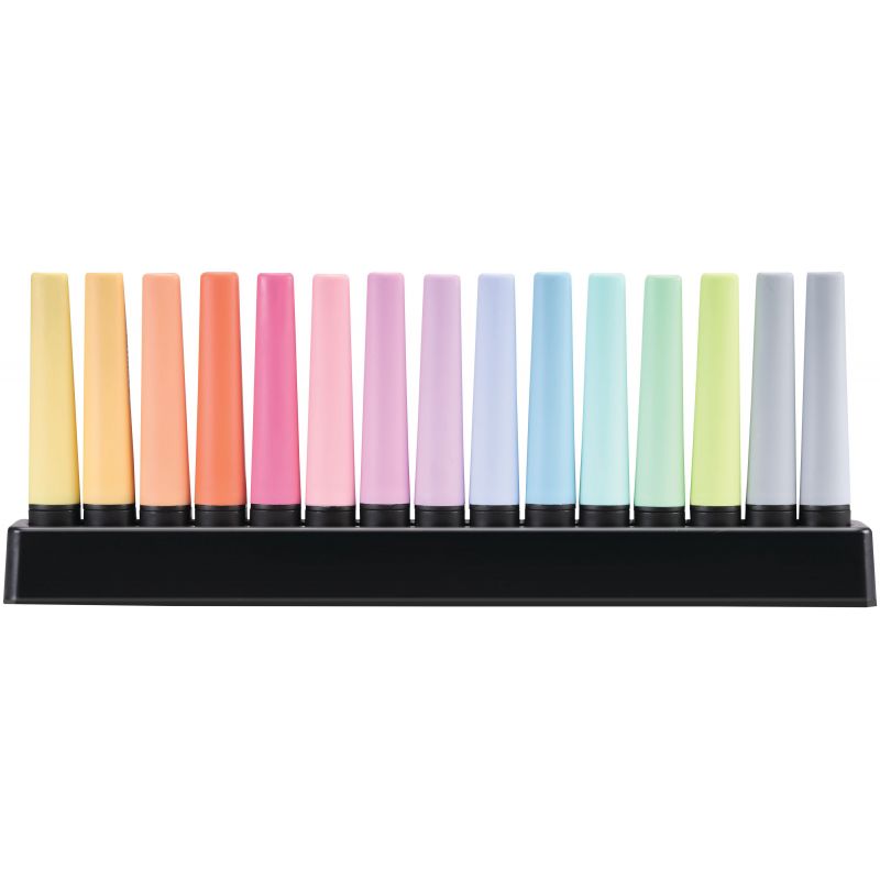 STABILO-Marqueur Pastel pour documents, surligneur cool, 1 + 4mm, cadeau  pour étudiants, fournitures scolaires, H6522