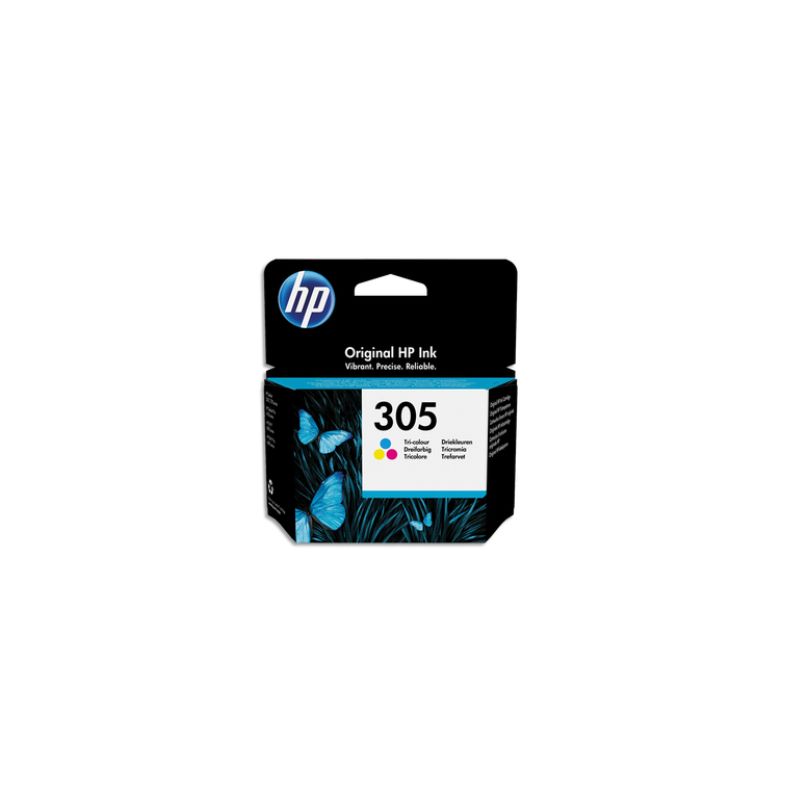 HP 305 Cartouche d'encre trois couleurs (3YM60AE)