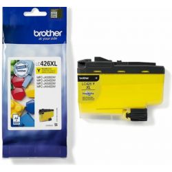 BROTHER Cartouche jet d'encre jaune LC426XLY