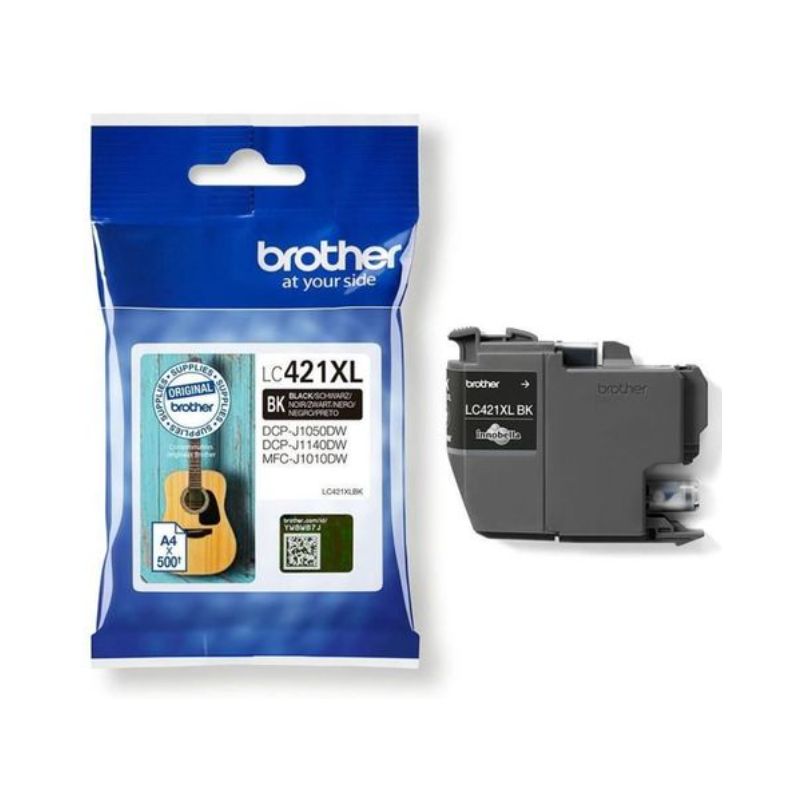 BROTHER Cartouche jet d'encre noir XL LC421XLBK