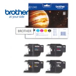 BROTHER Value Pack Jet d'encre 4 couleurs LC1240VALBP