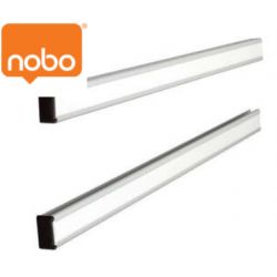 NOBO Supports pour bandes planning fixes - Argent - 1900410