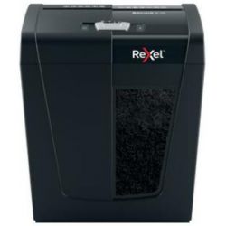 REXEL Destructeur Secure X10 détruit 10 feuilles, coupe croisée, sécurité P-4, corbeille 18L 2020124EU