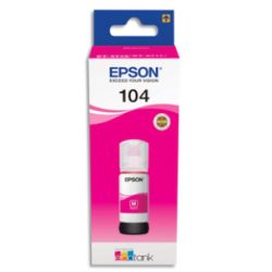 EPSON Cartouche Jet d'encre 104 Magenta ECOTANK C13T00P340