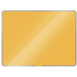 LEITZ Tableau en verre magnétique Cosy - 80 x 60 mm - jaune - 70430019