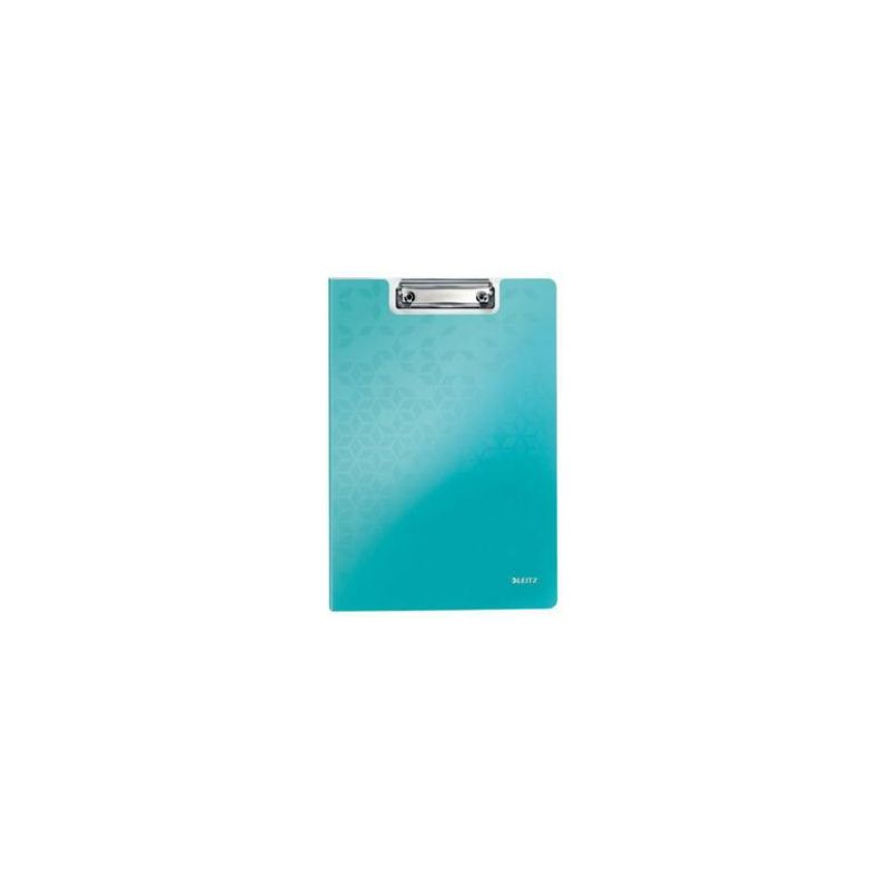 LEITZ Porte-blocs avec rabat WOW A4, capacité 75 feuilles. Dimensions : L22,8xH1,7xP32cm. Coloris menthe