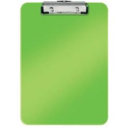 LEITZ Porte-blocs WOW A4, capacité 75 feuilles. Dimensions : L22,8 x H1,7 x P32 cm. Coloris vert