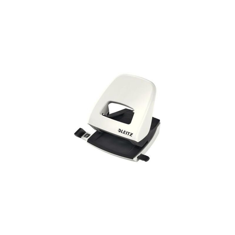 LEITZ Perforateur de bureau en métal NeXXt WOW - Blanc- 50081001