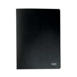 LEITZ Protège document Re:Cycle 20 pochettes, 40 vues. En polypro 100% recyclé/recyclable. Coloris noir