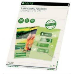 LEITZ Paquet de 100 Pochettes Leitz iLAM pour plastification à chaud, A3, 2 x 80 microns 33819