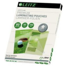 LEITZ Pack de 100 pochettes A4 80 microns UDT 74780000