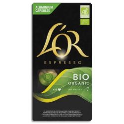 SENSEO Paquet de 32 dosettes de café Senseo® Bio Intense certifié UTZ et 100% arabica