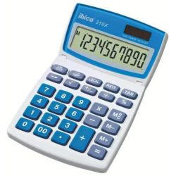 IBICO Calculatrice de bureau Ibico 210X Écran LCD à 10 chiffres écran à inclinaison réglable IB410154