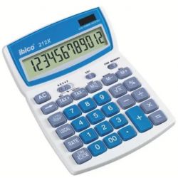 IBICO Calculatrice de bureau Ibico 212X Écran LCD à 12 chiffres écran à inclinaison réglable IB410161