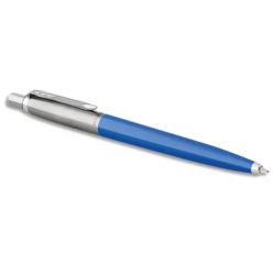 PARKER Stylo bille rétractable Jotter Original. Corps en plastique Bleu. Point moyenne. Rechargeable