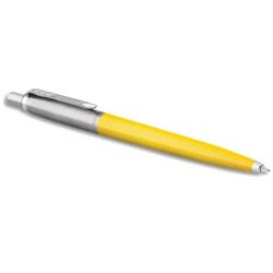 PARKER Stylo bille rétractable Jotter Original. Corps en plastique Jaune. Point moyenne. Rechargeable