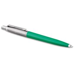 PARKER Stylo bille rétractable Jotter Original. Corps en plastique Vert. Point moyenne. Rechargeable